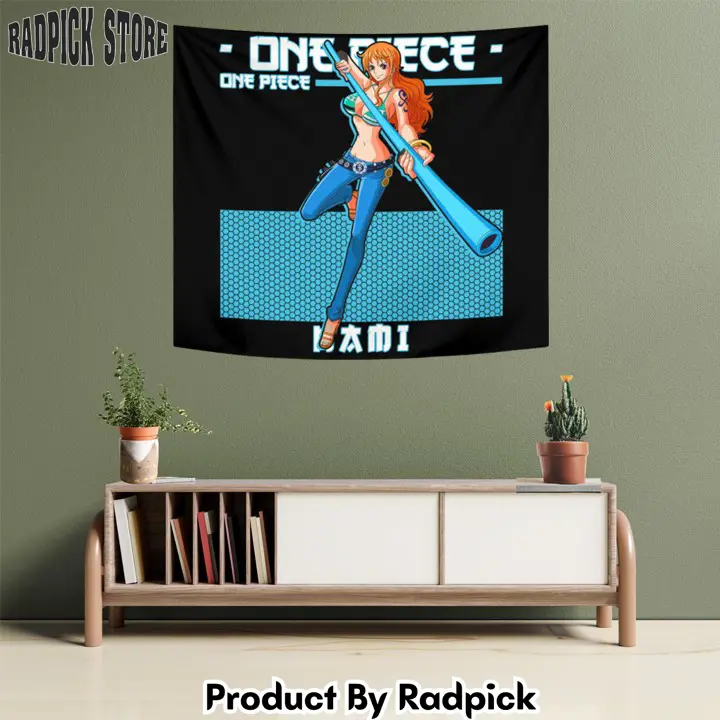 Nami tapestry custom anime wall decor f5r  rp5940172